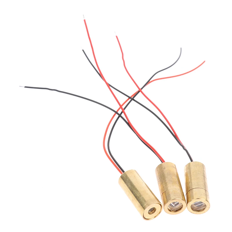 Laser head 650nm 9mm 3V 50mW Laser Cross Diode Module Red Copper Head 5MW laser module
