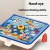 Creative Ball Pulling Game Table Toys Family Party Parent-child Interactive Multiplayer Challenge 4 Themes Board Games Table Toy 2
