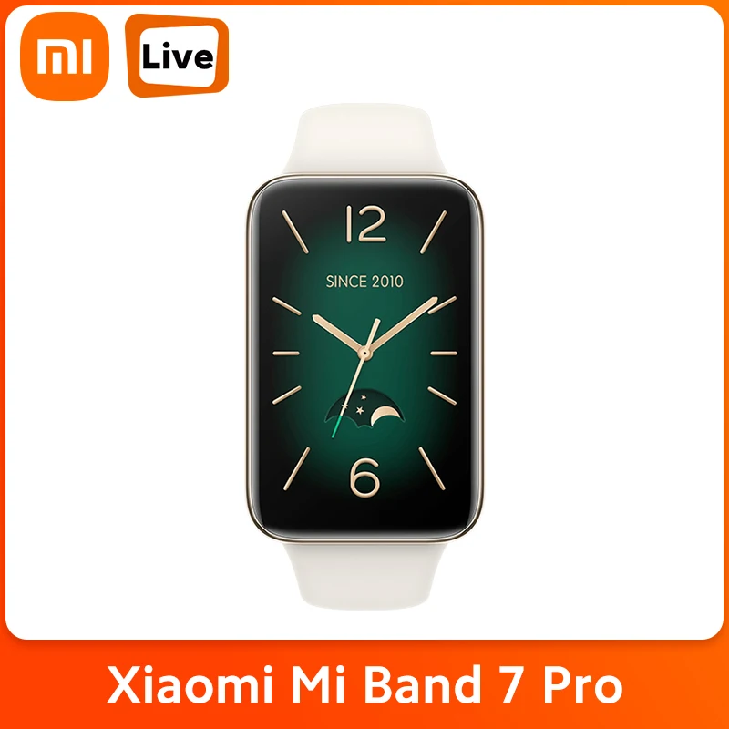 Xiaomi-pulsera inteligente Mi Band 7 Pro, Original, con GPS, Pantalla  AMOLED de 1,64 pulgadas