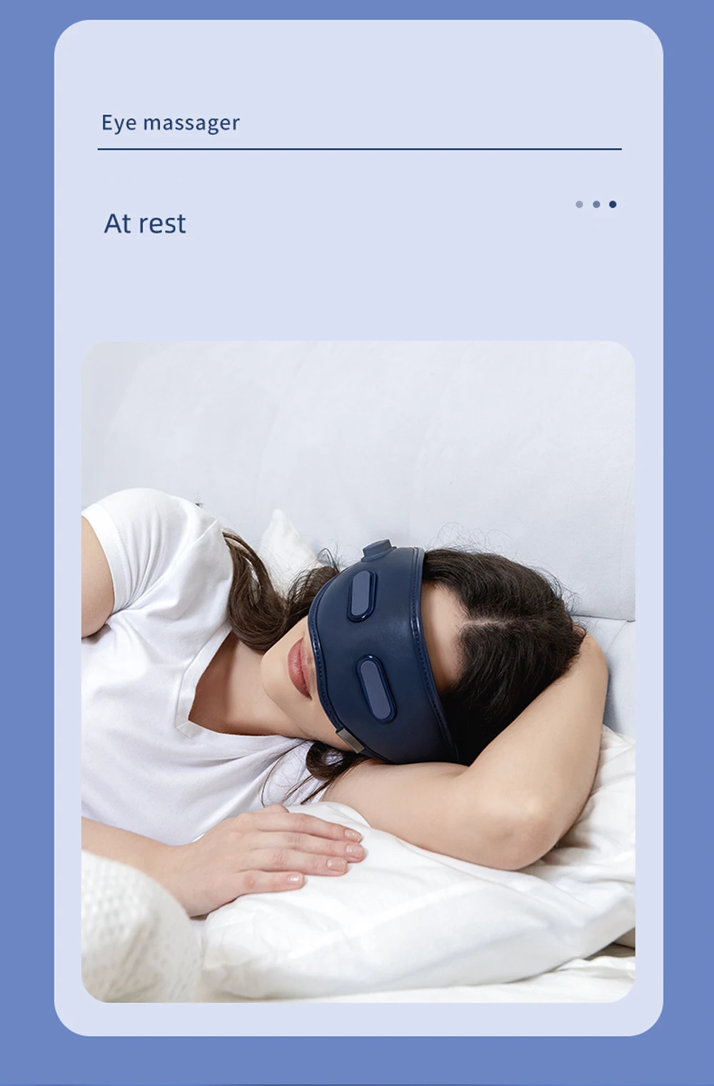 Smart Eye Massager – Rechargeable Heated Eye Massage Instrument