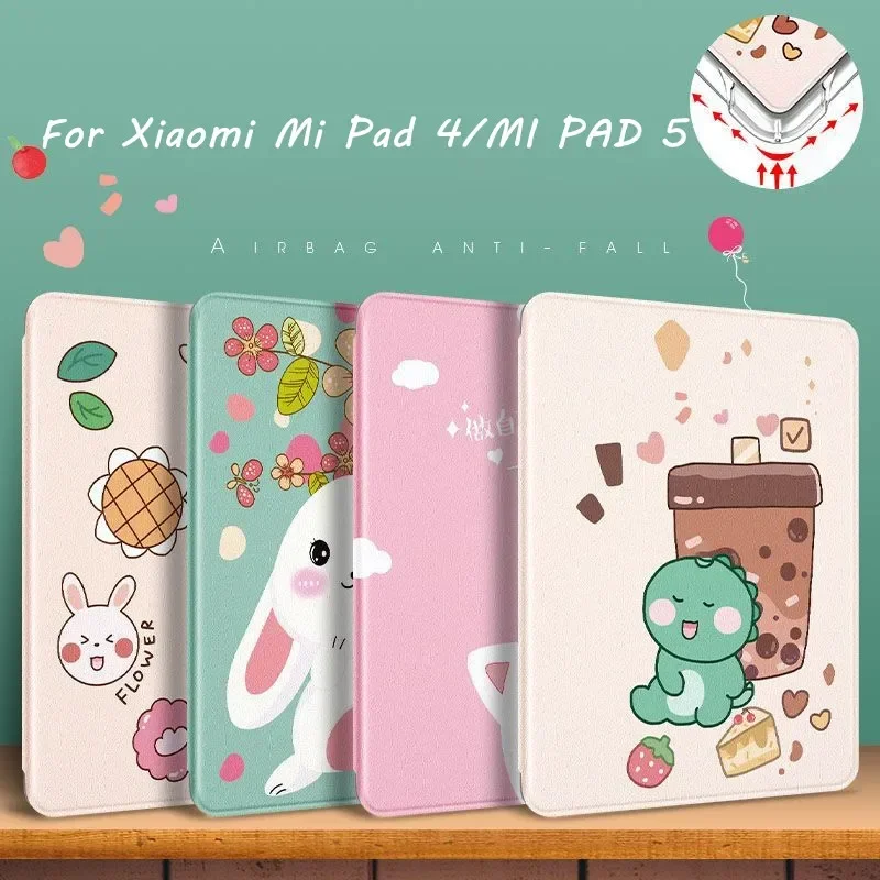 Redmi Pad SE for Xiaomi Mi Pad 5 6 Pro Case 11" Flip Tablet Stand Leather Smart Cover MiPad 4 Plus Case 10.1" MI PAD 4 5 Shell