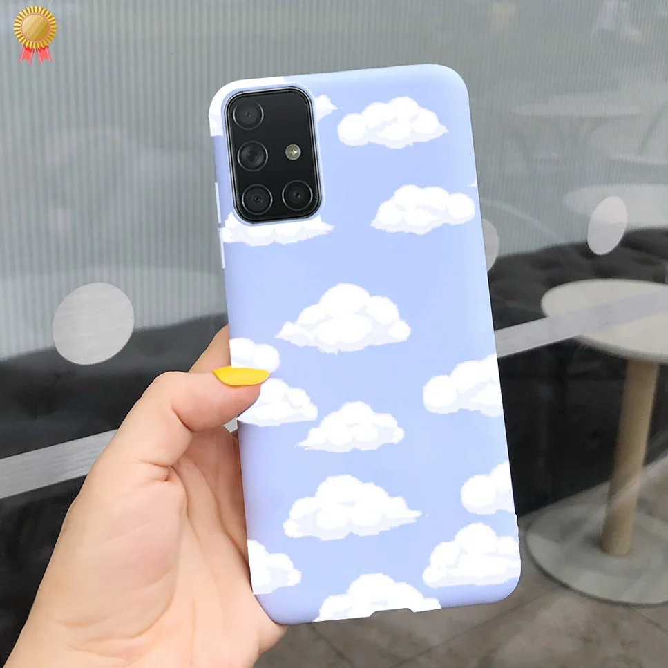 For Samsung M31 M31s M31Prime Case Cute Cartoon Cat Shockproof Silicone Cover For Samsung Galaxy M31 M31s Phone Case Back Cover