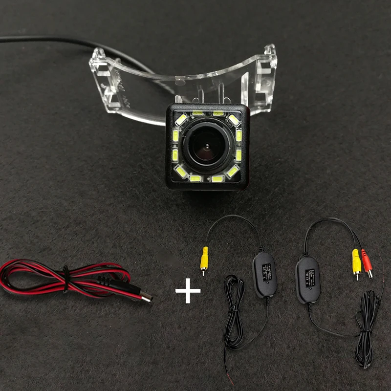 HD 무선 자동차 CCD 후면 카메라 Fisheye 8 12 led 다이나믹 나이트 비전 브래킷 Mazda CX-9 2007 - 2011 2012 2013 2014 Mazda 5