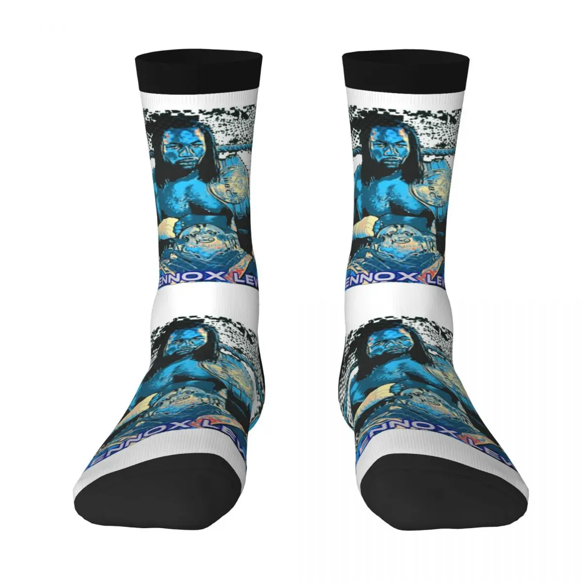

Boxing Stocking England 5 Lennoxs And Lewis The Best Buy Funny Casual Graphic Blanket roll Elastic Socks