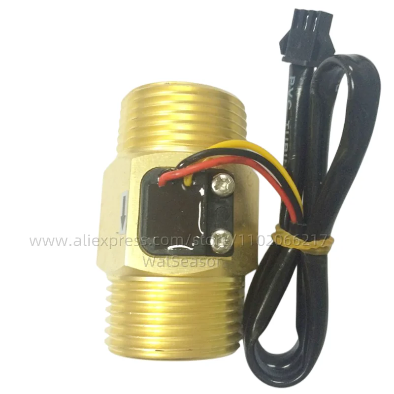 Npt1" Thread Flowsensor 3v18v Flow Sensor Liquid 445l/min