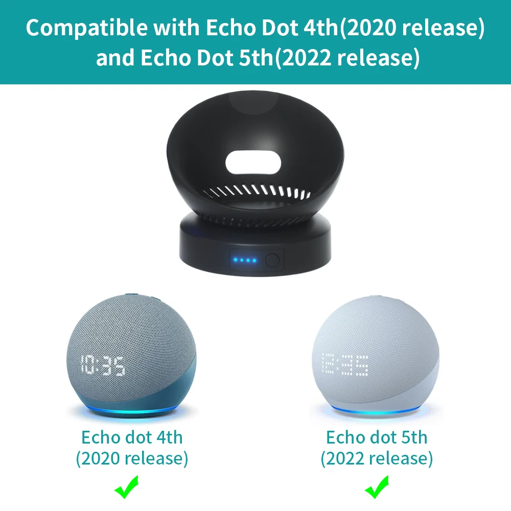  Made for  Battery Base, for Echo Dot (5th