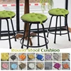 Thickened Round Stool Cushion Simple pure color Non-slip Cotton Chair Cushions Home Decor Rattan Chair Bar Stool Cushion 25/33cm 1