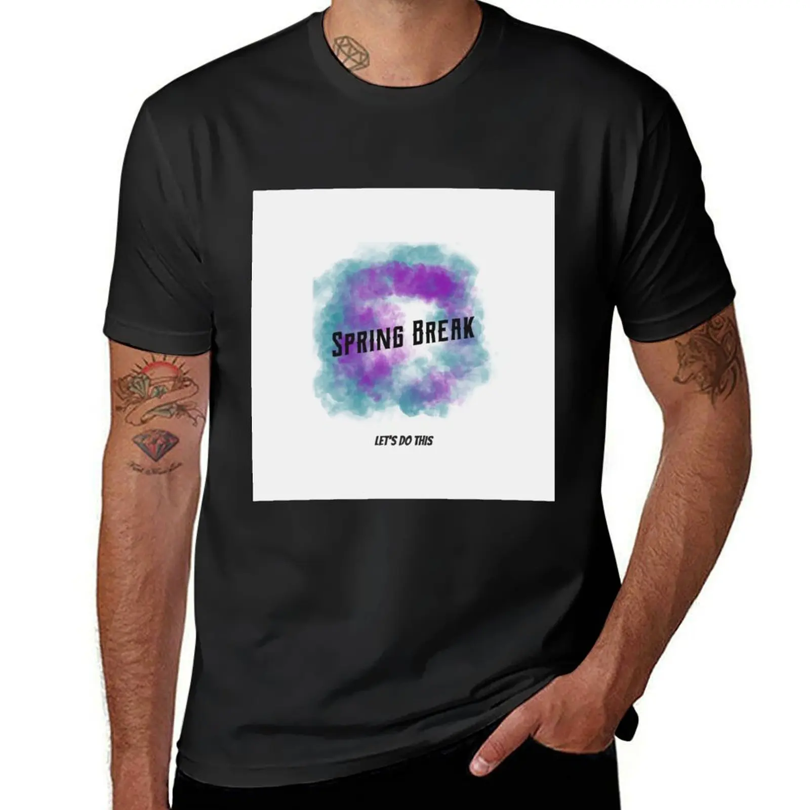 

Spring Break apparal T-shirt customs design your own anime men graphic t shirts