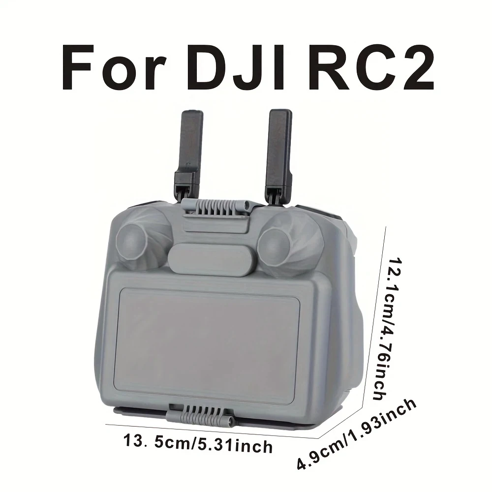 Dragonne pour DJI RC2 attachée à la télécommande, offrant un maintien sécurisé lors de l'utilisation du drone