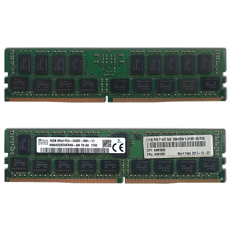 SK hynix 16GB DDR4 2400MT/s メモリー 2枚組 SK hynix DDR4 16GB 32GB 2400MHz RAM 2Rx4 PC4 - 2400T 1.2V サーバー