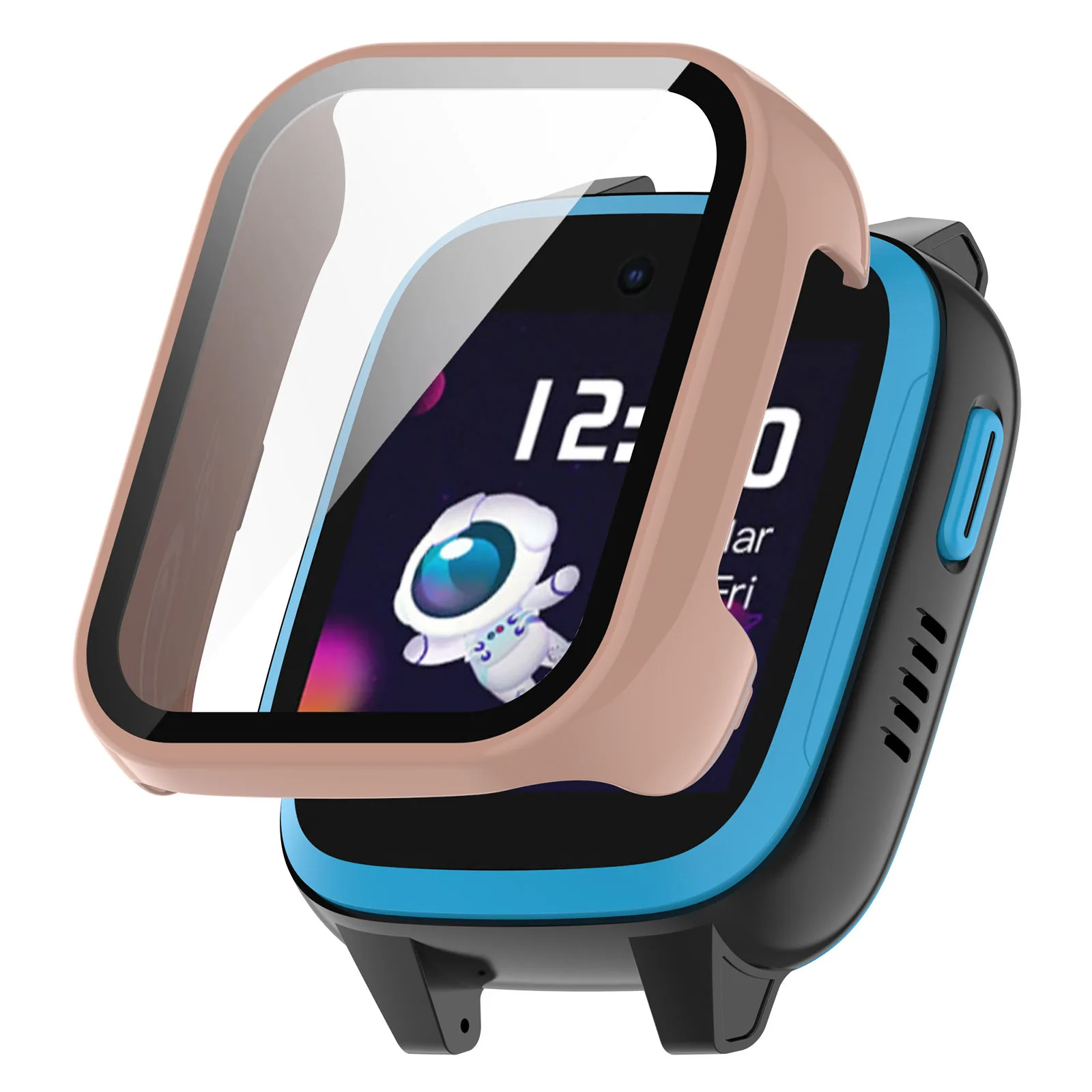 Durable Glass Screen Protector & Case for Kids Smart Watch Accessories