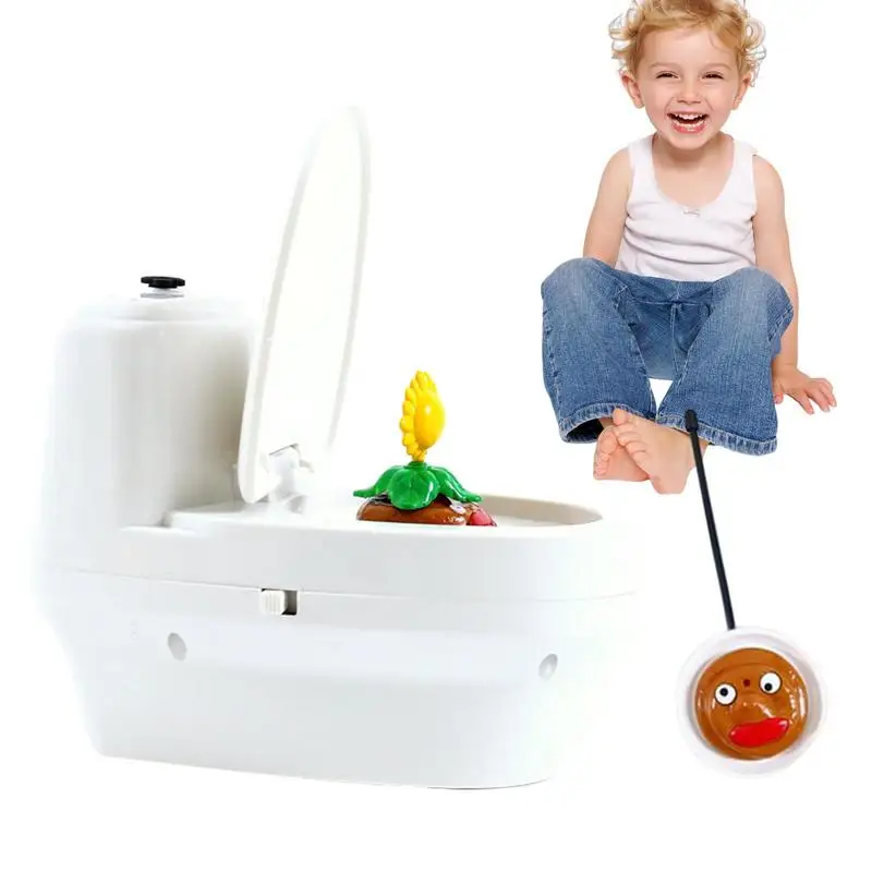 

Toilet Toys For Kids Remote Control Closestool Water Items Funny Gag Joke Gift Rechargeable Toilet Toy For Kids Women Girls Men