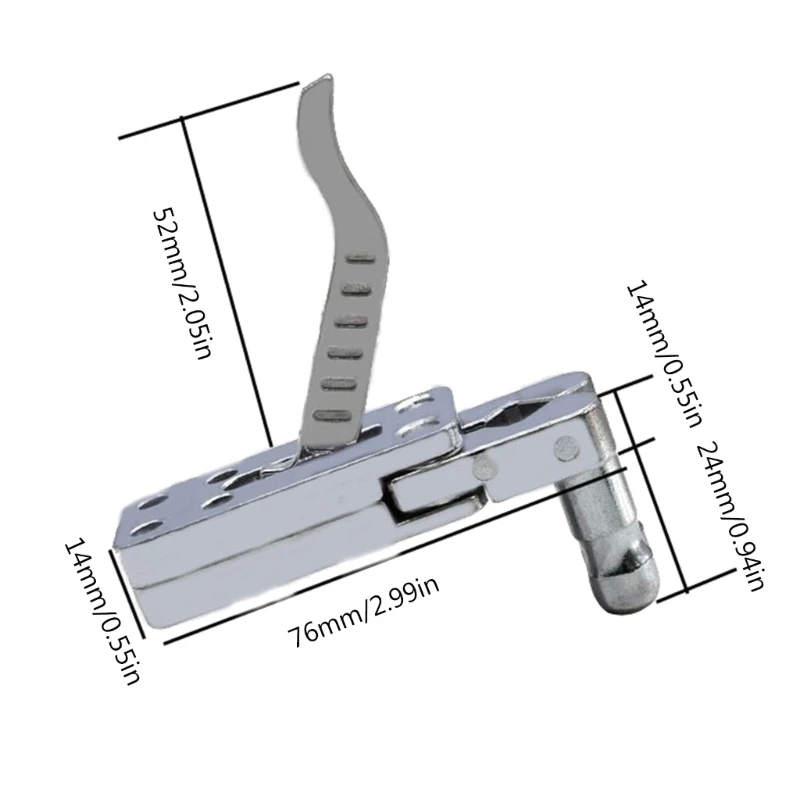 Profession Zinc Alloy Catapult Triggers DIY Slingshots Release Device Replacement Powerful Slingshots Release Device slingshot accessories