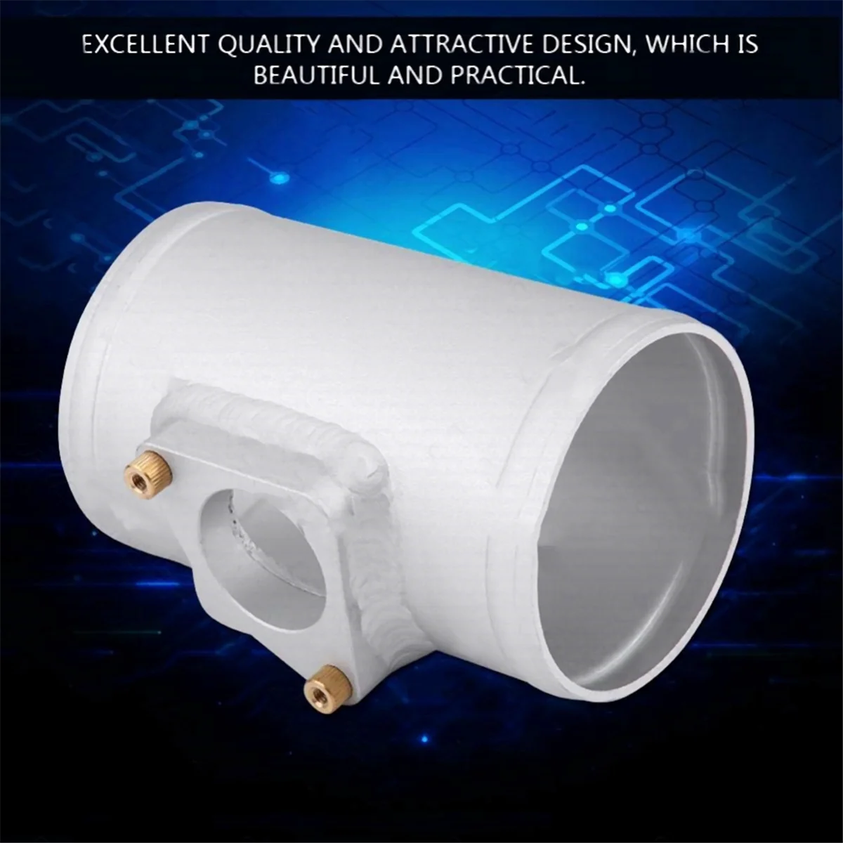 63mm Car Intake Pipe Air Flow Meter Base Engine Modified Intake Sensor for Toyota Honda Subaru Mazda