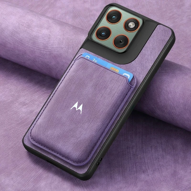 Leather Phone Case with Card Holder Cover
