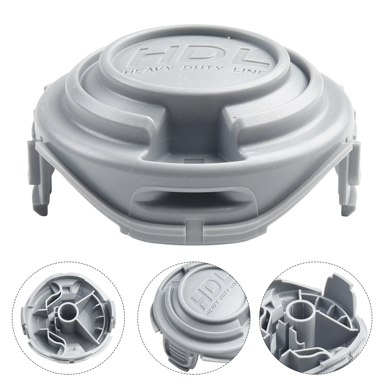 

1pc Spool Cap Cover For Black & Decker Cover Cap Grey Hdl Trimmer STC5433 STC5433PC 87.5x40.5mm Garden Power Tools Spare Parts