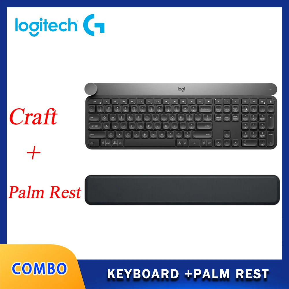 Original Logitech Craft Wireless Keyboard 108-key Wireless Keyboard ...