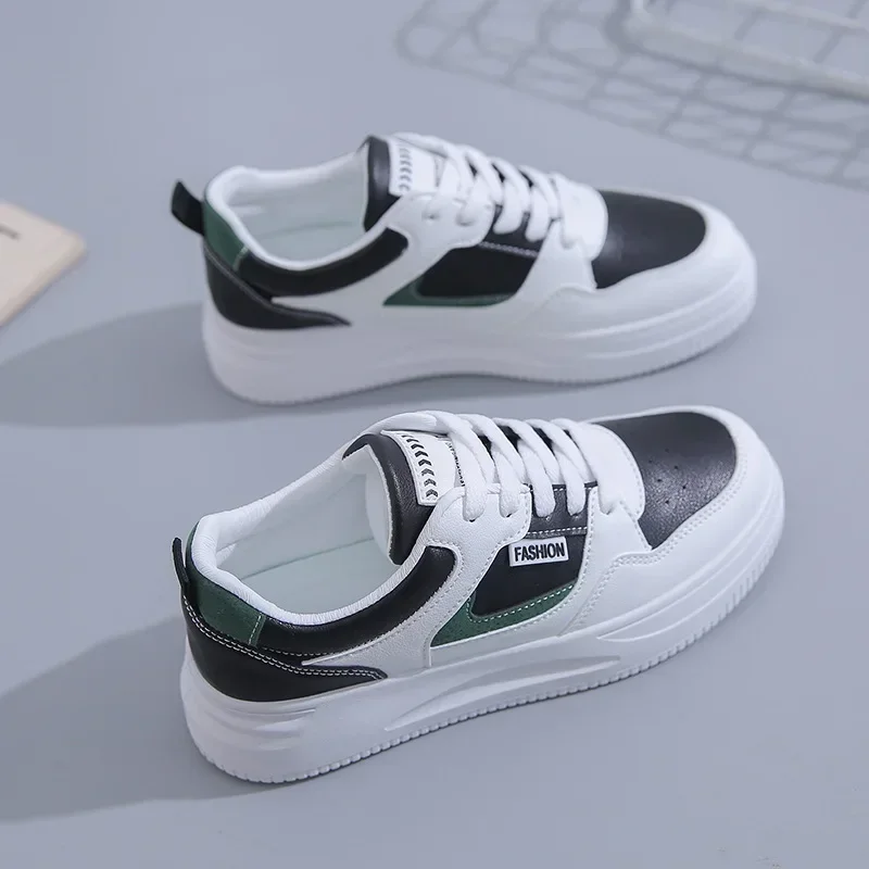 2023 Women's Platform High Top Sneakers Casual Vulcanized Sport Shoes Fashion White Shoe for Woman Autumn Winter Shoes Sneakers