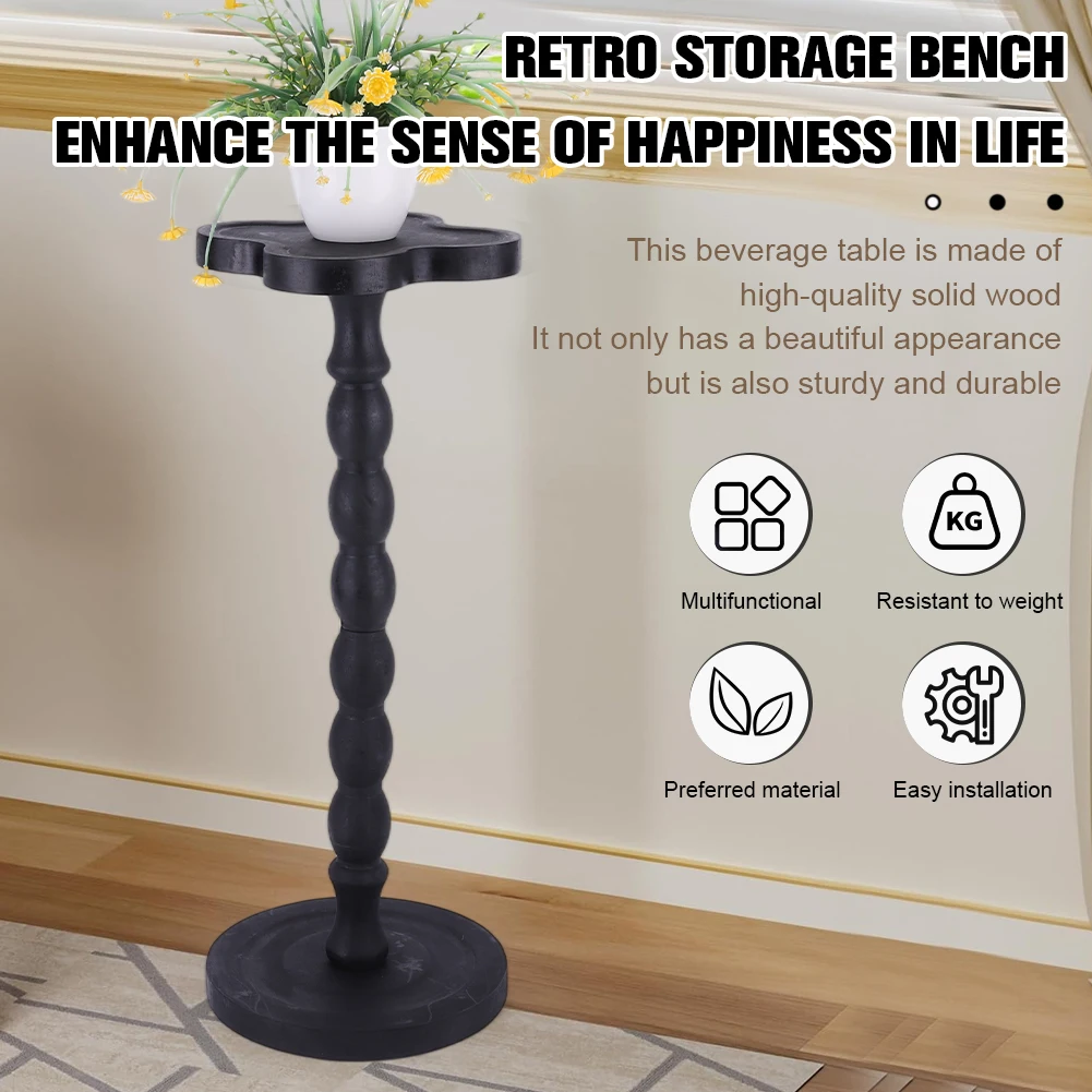 Coffee Table Small Compact Tea Table Portable End Table for Coffee Drink Snack Living Room