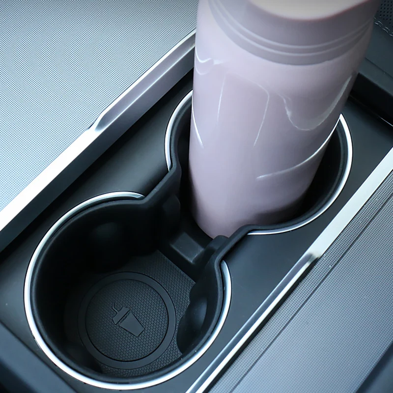 for Tesla Model Y L Juniper 2026 Center Console Organizer Storage Box Anti-slip Cup Mat Armrest Box Hidden Box YL Accessories