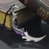 Valorant Weapon Melee Reaver Karambit Knife 15cm Metal Game Peripheral katana samurai Sword Uncut Blade Ornaments Gift Toys Boys 1