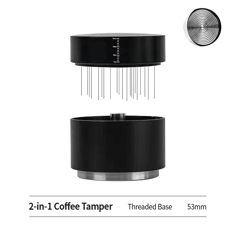 مكبس و موزع قهوة OANKR 2 في 1 - أدوات اسبريسو احتر...