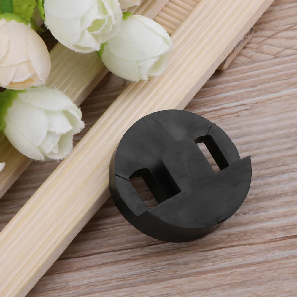 Student Cello Practice Mute Silencer 35x35mm Adjust Cello Mute Silencer Round Circular for Stringed Instruments Supplies cello practice mute