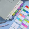 80 Sheets Index Sticky Notes Memo Pad Bookmarks N Times Strong Stickiness Label School Office Students Stationery Book Reading 3