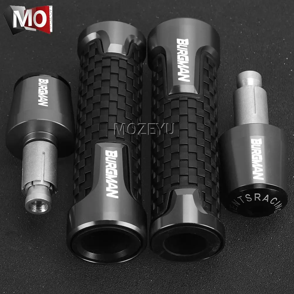 

Motorcycle Handlebar Handle End Grips For SUZUKI BURGMAN AN 650 400 650 125 200 AN125 AN250 AN400 AN650 1998-2024 2021 2022 2023