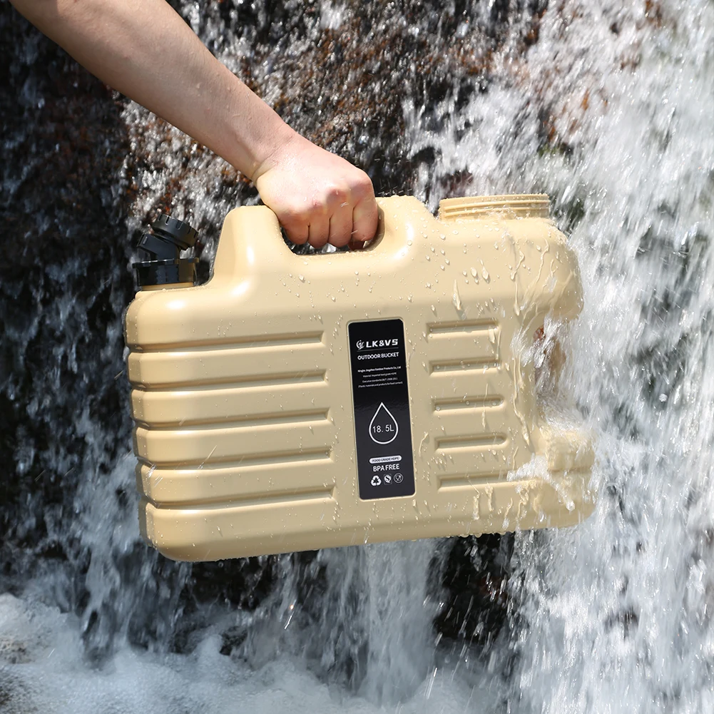 11/12/18/25l Wasserkrug Camping Wassereimer mit großer Kapazität und abnehmbarem Wasserhahn auslaufs icherer tragbarer Auto-Wassertank träger – Detail 9