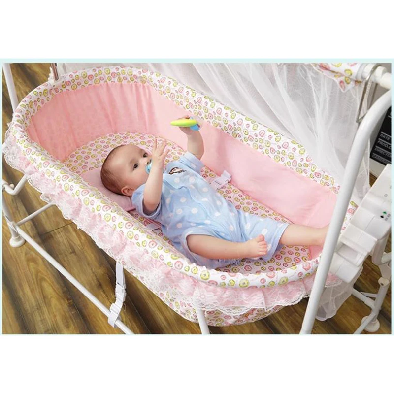 리모컨 포함 전기 흔들 침대