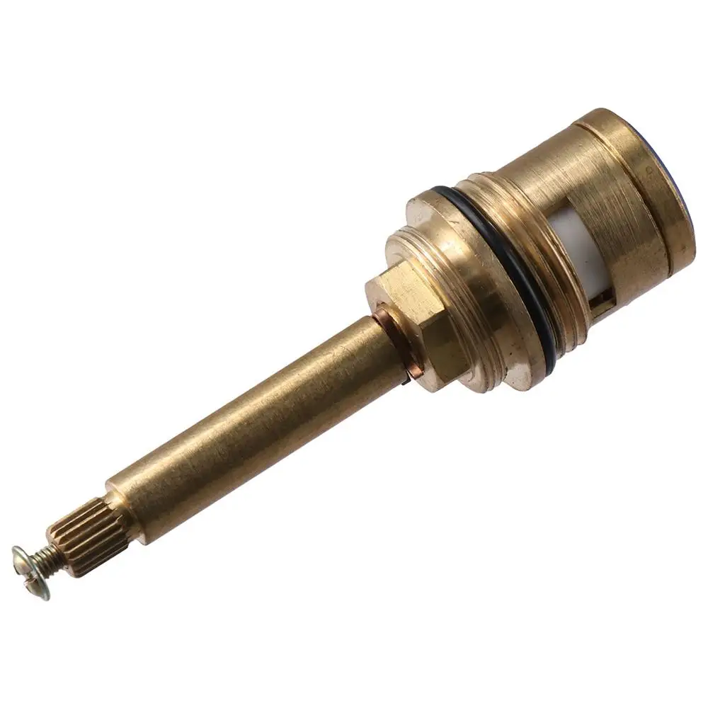 Faucet Valve Stem Brass Ceramic Stem Disc G3/4" Thread Quarter Turn Bathroom Shower