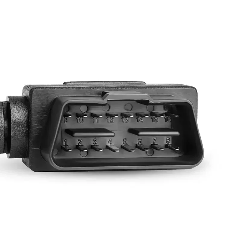 Obd2 16pin 1  2 전송 연장 케이블 자동차 컴퓨터 검사 obd 확장 경로 16 코어 1  3/4 순수 구리 케이블