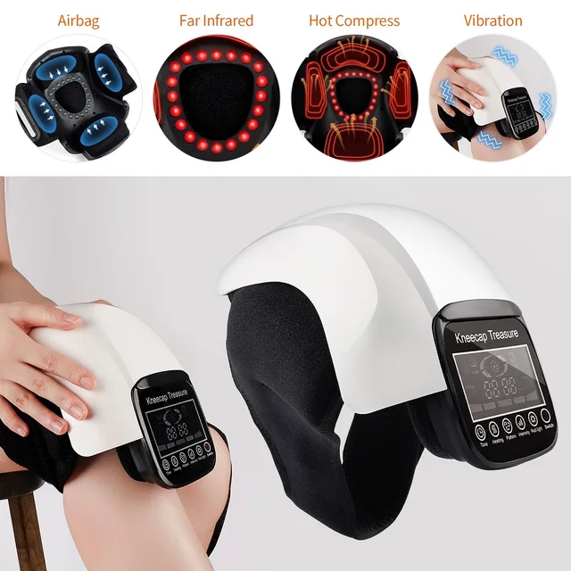 Smart Hot Compress Knee Relaxing Massager Kneecap Treasure Laser