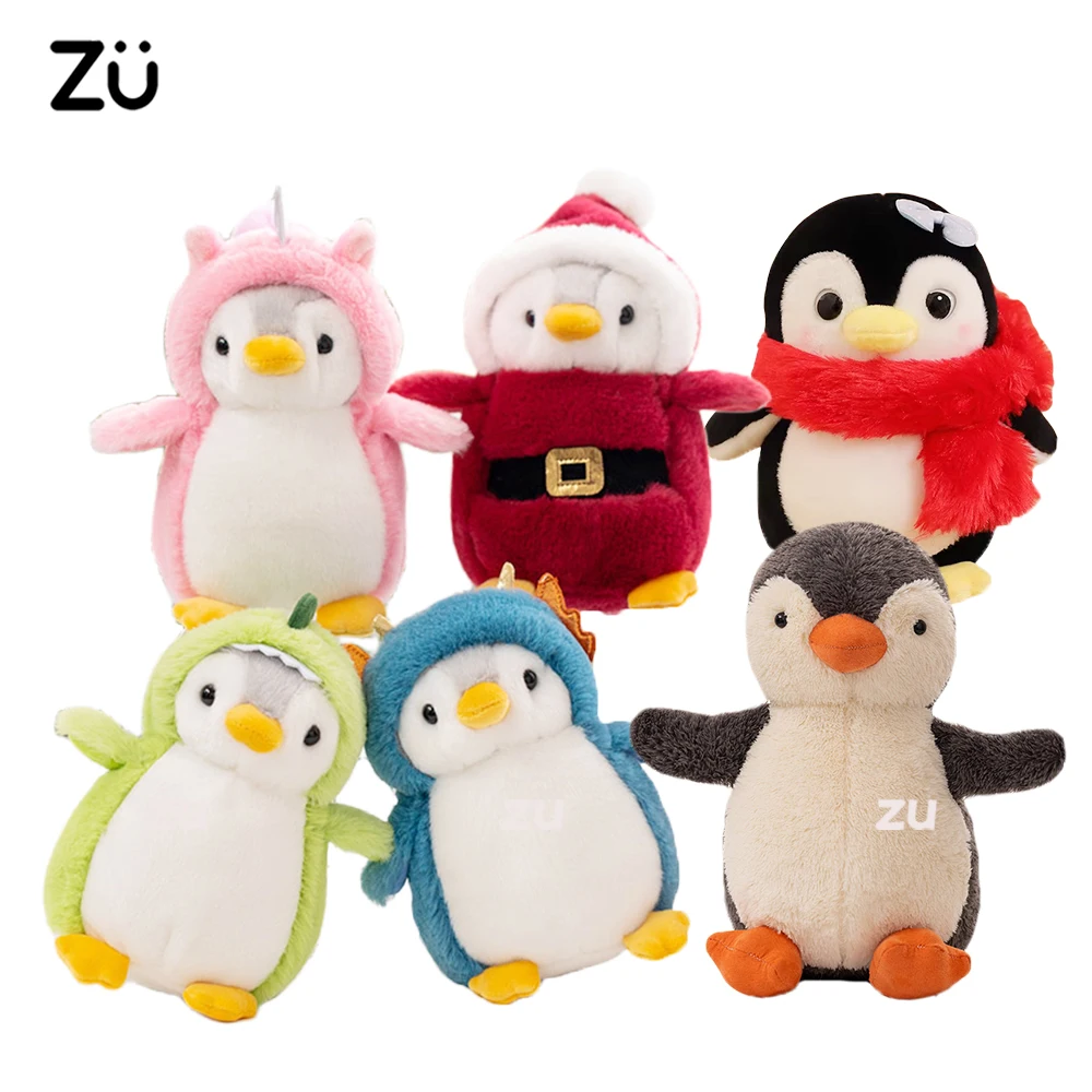 

ZU 20/25 см Kawaii Antarctica животные пушистые фотоигрушки милые рождественские детские декорации