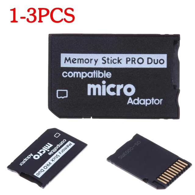 Adaptateur de carte mémoire pour PSP Micro SD, 1 Mo-128 Go, Memory