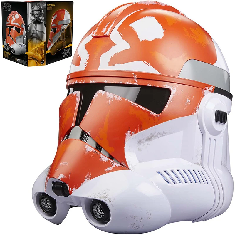 

Оригинал Hasbro Звездные войны черная серия 332nd Ahsoka's Clone Trooper электронный шлем реквизит Реплика