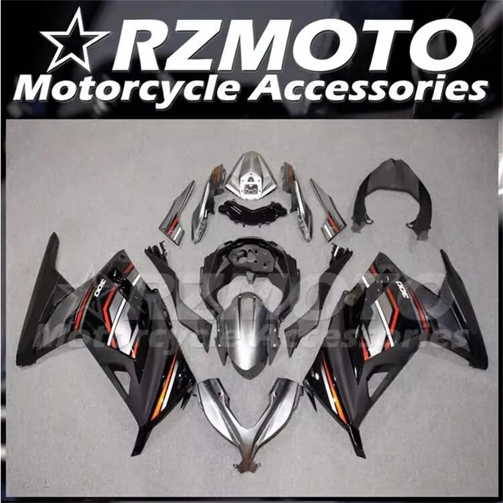 

New ABS Fairings Kit Fit For KAWASAKI 250 300 2013 2014 2015 2016 2017 2018 EX300 13 14 15 16 17 18 Bodywork Set Black Gray