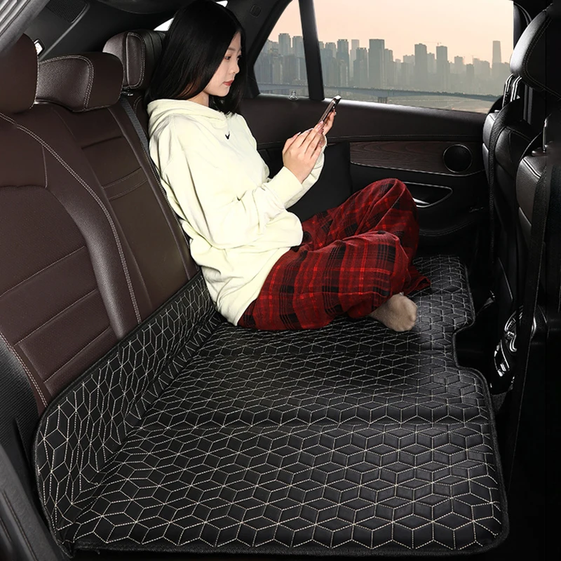 Car Travel Bed Outdoor Camping Folding Bed Universal Travel Sleeping Mattress Portable Folding Car Accessories