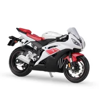 1:18 Maisto YZF-R6 FJR 1300 YZF-R1 TT-R250 Racing Motorcycle Model Simulation Alloy Street Motorcycle Model  Kid Toy Gift 1