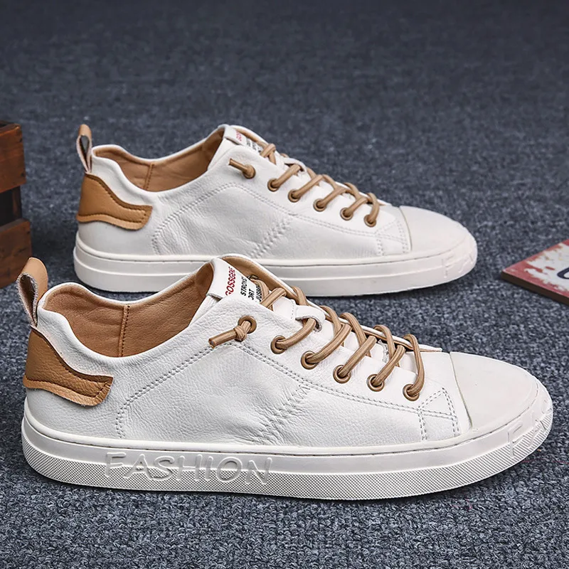 

New Men Leather Shoes Business Sport Flat Men's Casual Shoes Fashion Man Male Summer Shoes Men Sneakers Shoes For Men