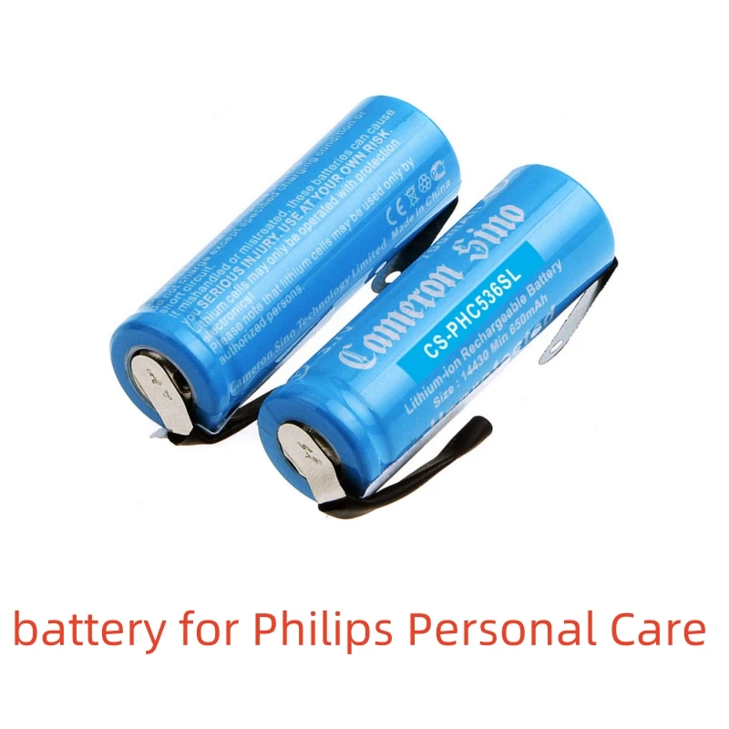Литий-ионный аккумулятор для личной гигиены Philips, 3,7 в, 650 мАч, SC5360,SC5275,BSC200