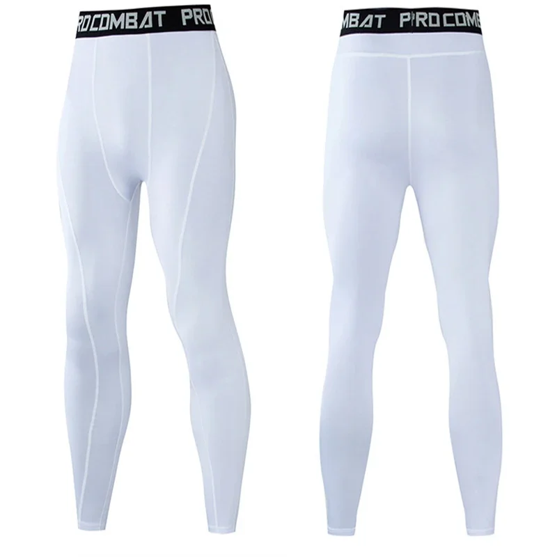 Quick-drying Tights Fitness Running Compression Men Leggings Sports wear Workout Bottoms Trousers Jogging Yoga Pants Training sports leggings compression pants