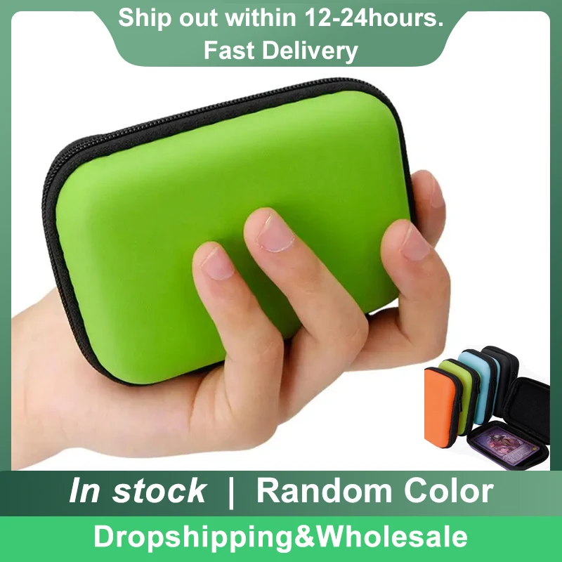 다목적 EVA 하드 케이스 보드 게임 카드, 여행용 지퍼 캐리 케이스, 포커 타로 점술 게임 카드용 보관함