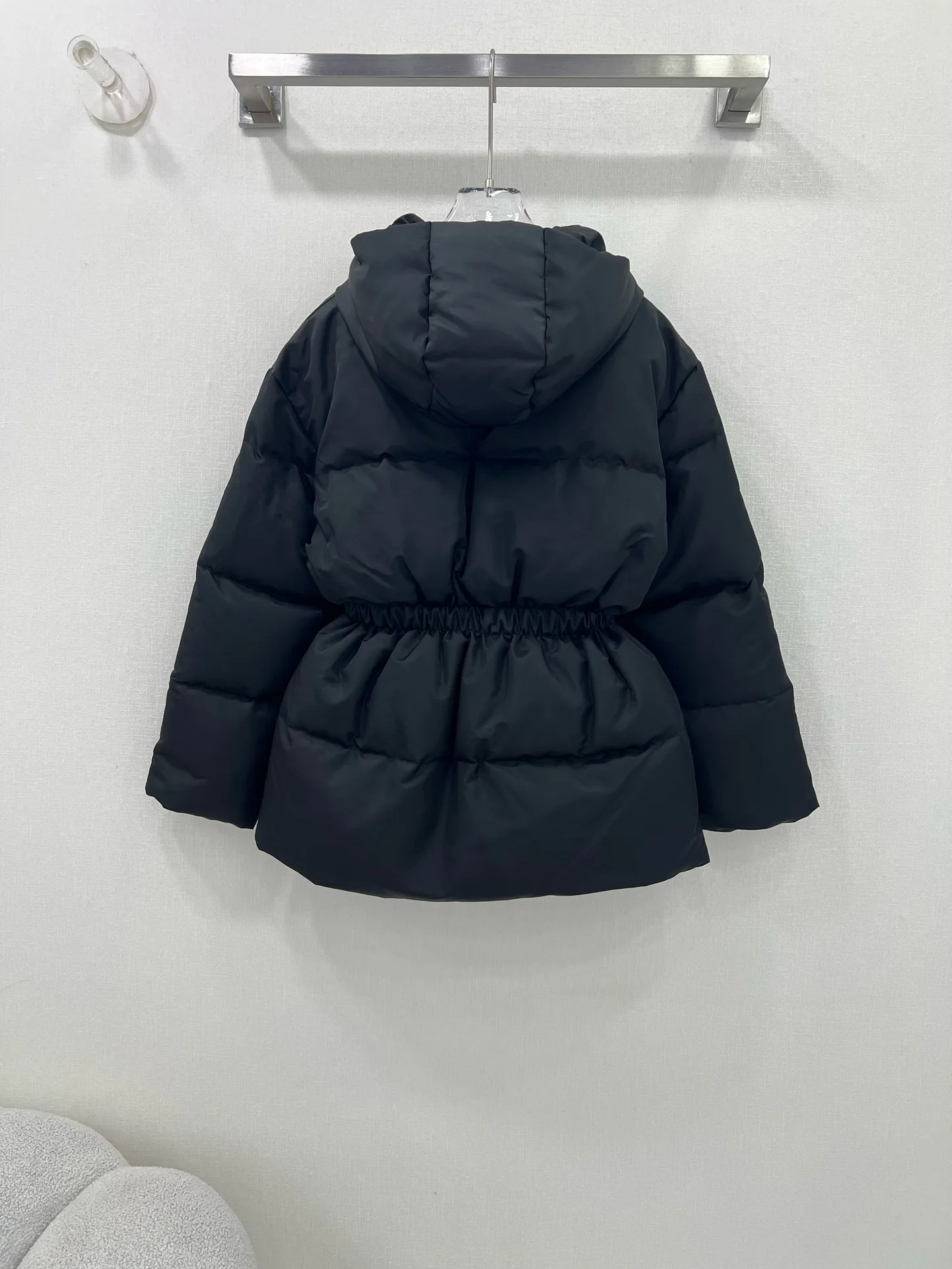 New Winter Women'S Down Jacket Jacket Slim Waist Down Material Hooded Warm Free Mail Women's Clothing