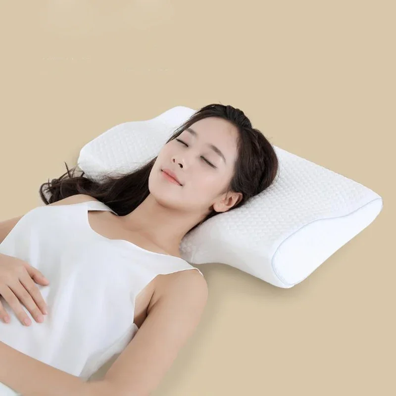 Xiaomi 8H H2 Flexible Memory Cotton Pillow Powerful Anti-Bacteria Release Stress Slow Re-Bouncing Protect the Cervical Spine memory cotton pillow