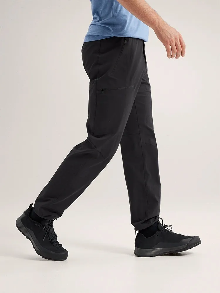 

GAMMA PANT men's soft shell pants are designed specifically for rock climbing and have wind and water resistance