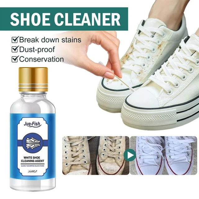 White Shoes Cleaner Waterproof Brightening Yellow Stain Dirt Remove Spray  For Sneakers Whitenings Gel Boot Cleaning Agent