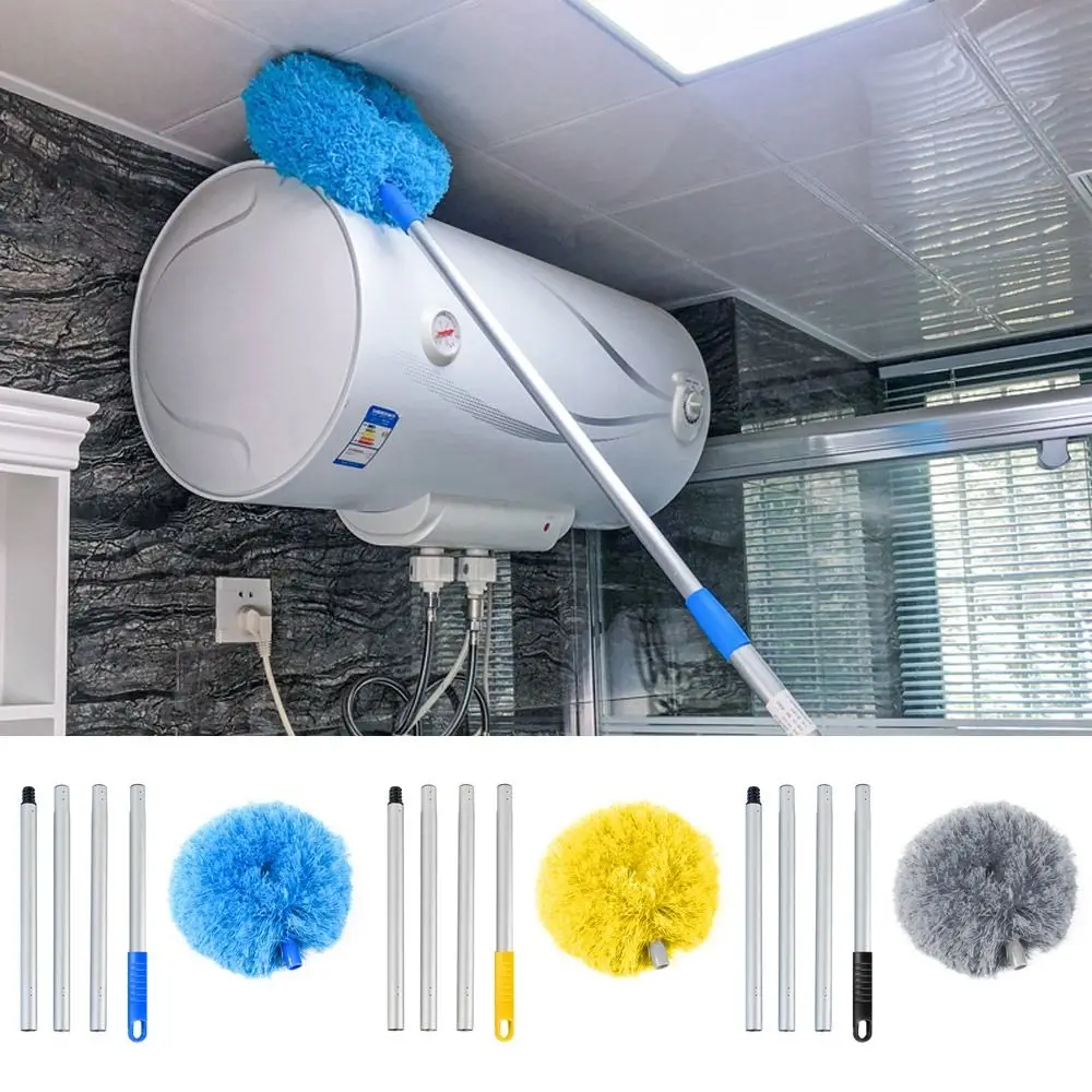 

Моющийся очиститель потолочного вентилятора, пыльник из микрофибры со съемным стержнем, подходит для чистки потолочного вентилятора, мебели, жалюзи, автомобиля