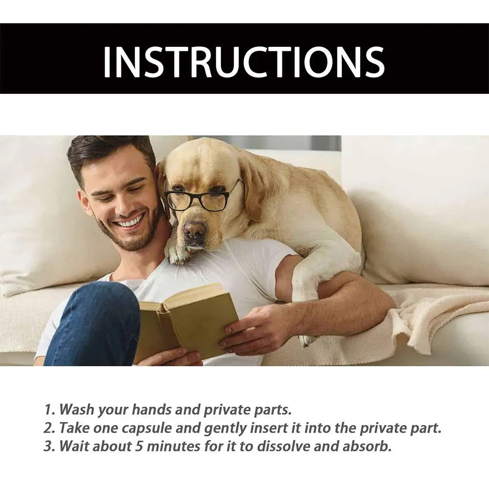 30pcs Prostate Natural Herbal Capsules Prostate Urgency Symptoms Remover Capsules For Men Soothing Body Health Care